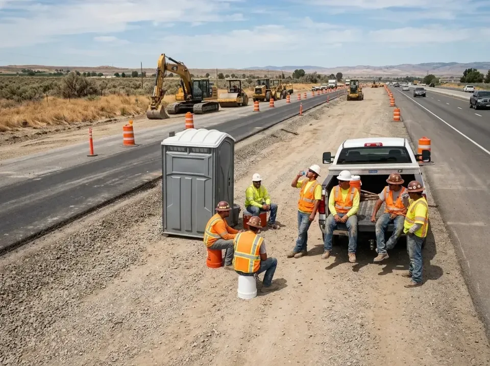 highway-road-construction-crew-007 — frequently asked questions, Porta Potty and Restroom Rentals in Kodiak Station, AK